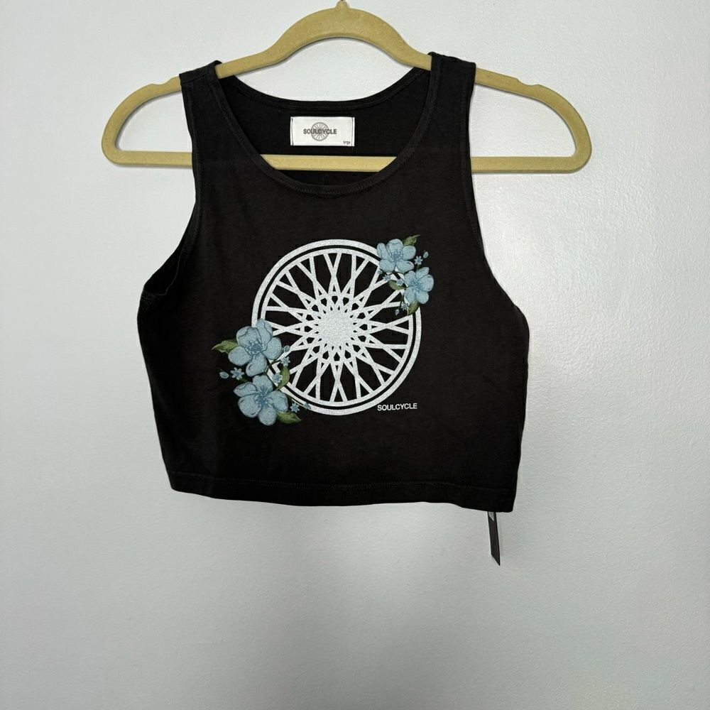 Soulcycle cropped top size large